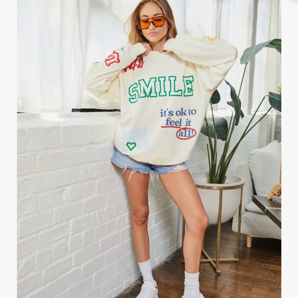 THE MAYFAIR GROUP Affirmations Crewneck